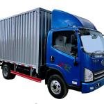 FAW 3~5 tons light closed box truck