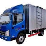FAW 3~5 tons light closed box truck