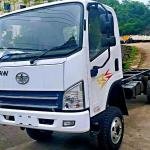 FAW 4x4 truck chassis
