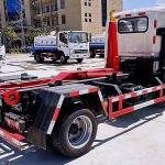 FAW Tiger V Small hook lifting garbage truck