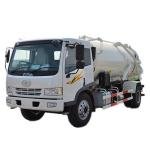 FAW J5K 4X2 sewage suction truck