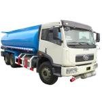 FAW 6x4 driving 20m3 transport fuel tanker truck
