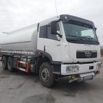 FAW 6x4 driving 20m3 transport fuel tanker truck