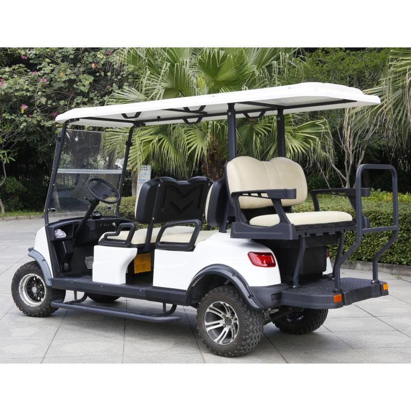 6 Seater Electric Lithium Battery Lifted Golf Cart DH-M4+2