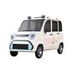 high quality NiuDian Electric 4 wheels car 4 doors 1000W motor with steering for passenger